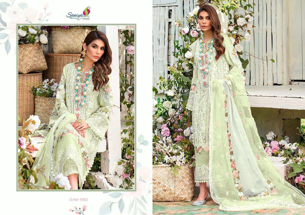 SANIYA TRENDZ CRIMSON GEORGETTE 